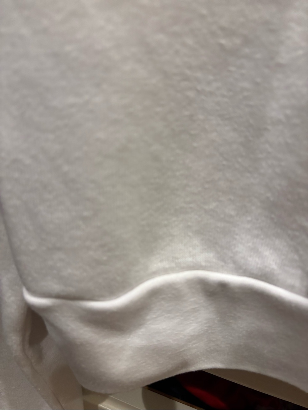 Aviator Nation White Cropped Crewneck with Red Heart Patch - Picture 7 of 7